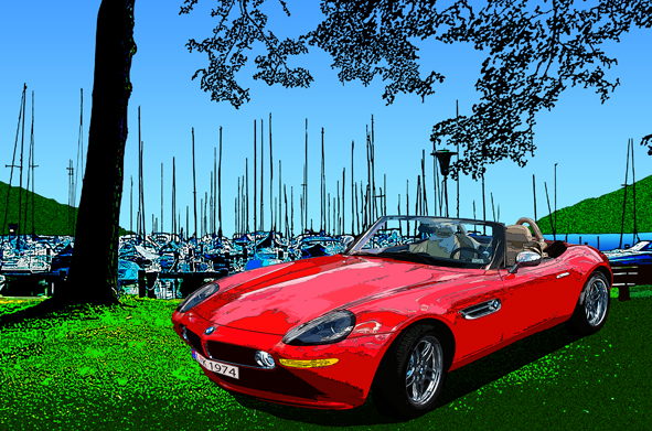 ★午前７時の静寂　BMW-Z8.jpg