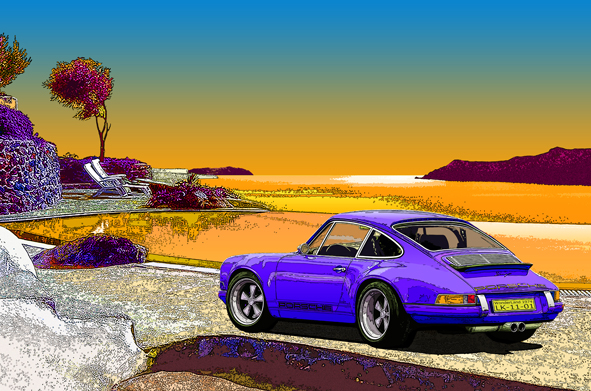 ★Porsche911　ORANGE LINE.jpg